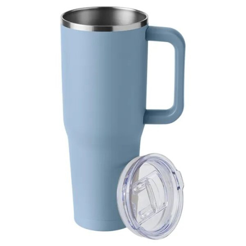 Harriton. 40 oz. Vacuum Insulated Stainless Steel Travel ...