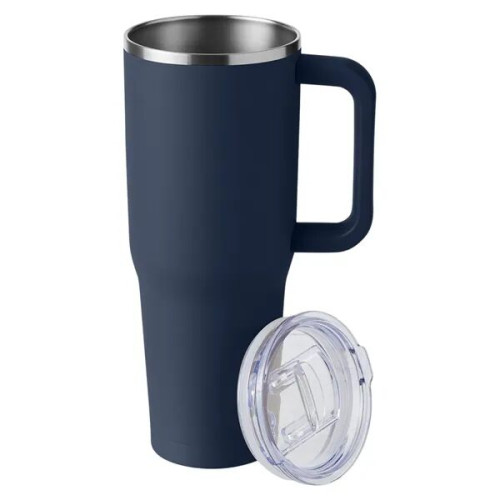 Harriton. 40 oz. Vacuum Insulated Stainless Steel Travel ...