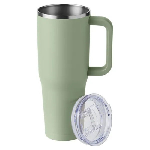 Harriton. 40 oz. Vacuum Insulated Stainless Steel Travel ...