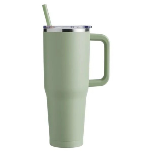 Harriton. 40 oz. Vacuum Insulated Stainless Steel Travel ...