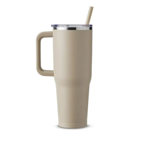 Harriton. 40 oz. Vacuum Insulated Stainless Steel Travel ...