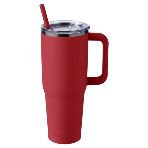 Harriton. 40 oz. Vacuum Insulated Stainless Steel Travel ...