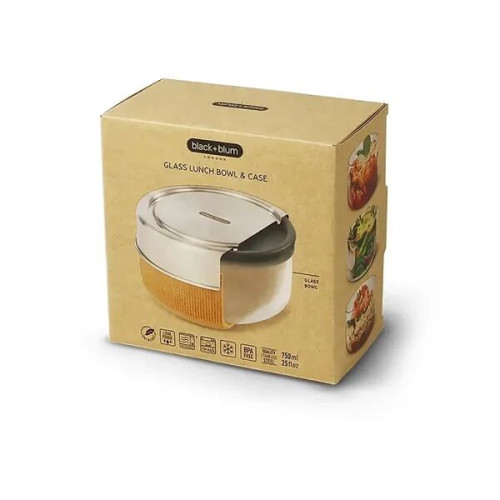 Black+Blum 25 oz Glass Lunch Box Bowl