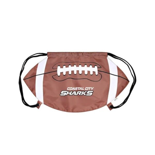 Game Time! Football Drawstring Bag