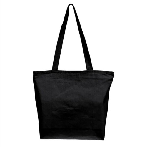 12 oz. Zipper Cotton Canvas Tote