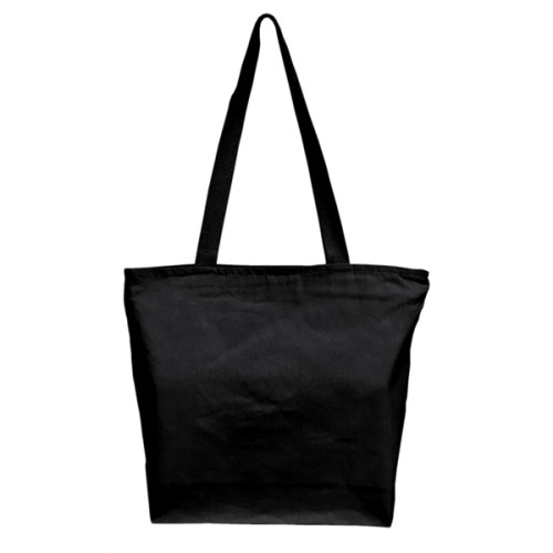 12 oz. Zipper Cotton Canvas Tote