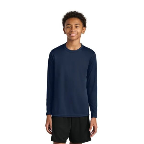 A4 Youth Cooling Performance Long Sleeve Tee