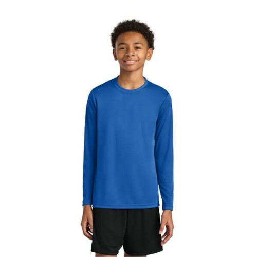 A4 Youth Cooling Performance Long Sleeve Tee