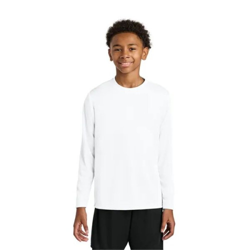 A4 Youth Cooling Performance Long Sleeve Tee