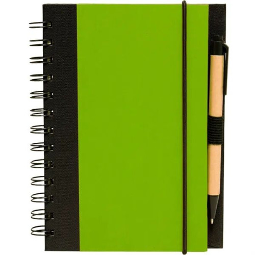 Eco Friendly Spiral Notebook with Pen Journal Diary