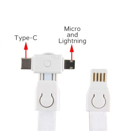 2 IN 1 LANYARD USB CABLE