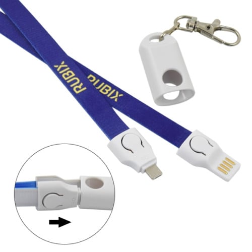 2 IN 1 LANYARD USB CABLE