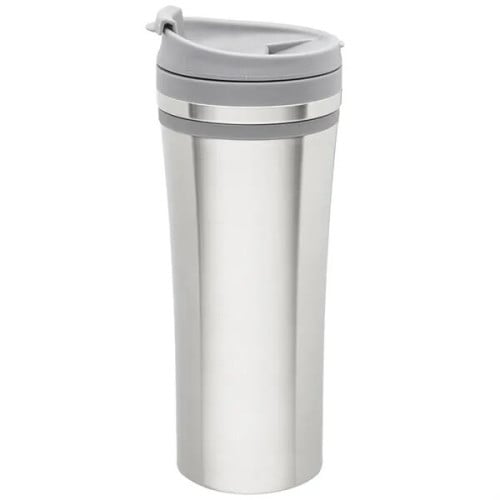 15 oz Insulated Stainless Steel Travel Mugs w/ Flip Lid Top