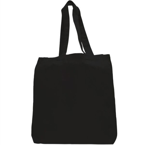 6 oz Cotton Canvas Tote Bag W/ Gusset (15" X 16")
