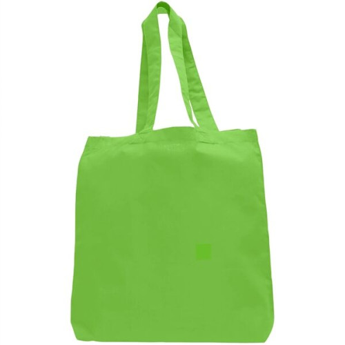 6 oz Cotton Canvas Tote Bag W/ Gusset (15" X 16")