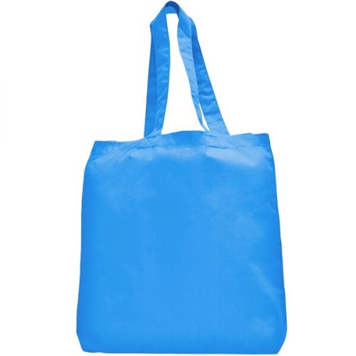 6 oz Cotton Canvas Tote Bag W/ Gusset (15" X 16")