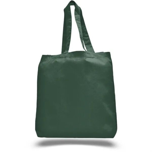 6 oz Cotton Canvas Tote Bag W/ Gusset (15" X 16")