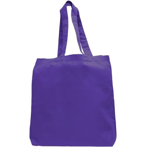 6 oz Cotton Canvas Tote Bag W/ Gusset (15" X 16")
