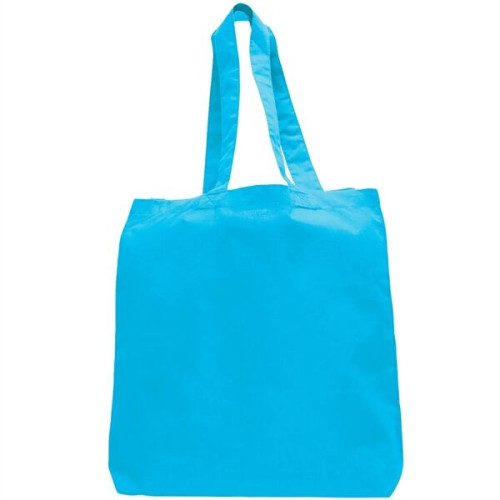 6 oz Cotton Canvas Tote Bag W/ Gusset (15" X 16")