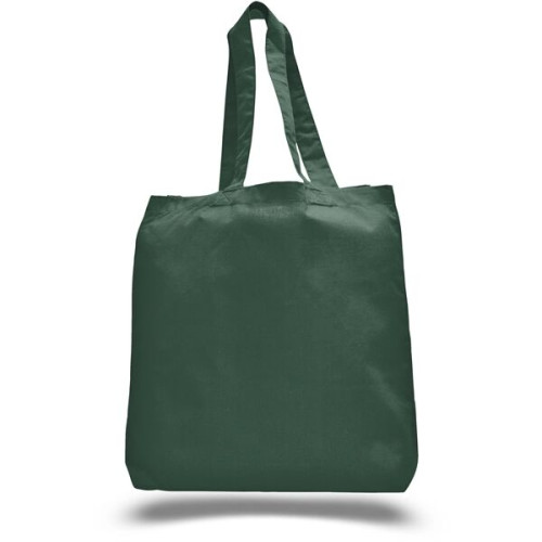 6 oz Cotton Canvas Tote Bag W/ Gusset (15" X 16")