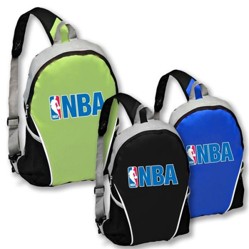 Sling Two-Tone Backpack w/ Side Mesh Pockets