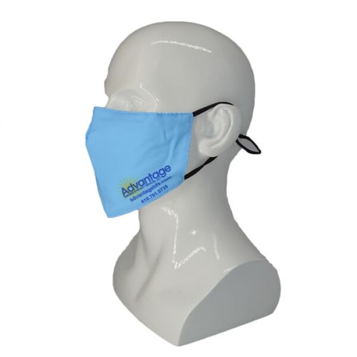 2-Layer w/ Personalized Logo Adjustable Face Masks
