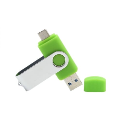 Multi-port Type-C Flash Drives Rotating Swivel USB Drive