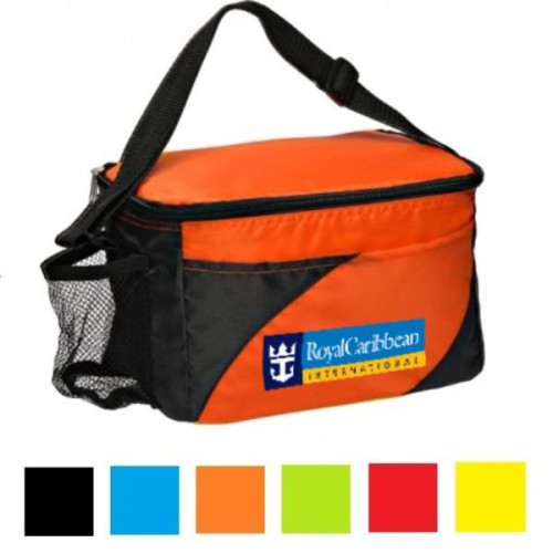 Frosty PEVA Insulated Cooler Lunch Bag (10" x 7" x 6")