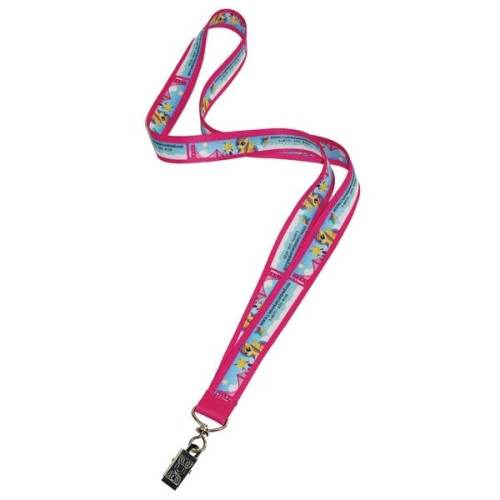 USA Made Full Color Dye Sublimation Lanyard w/ Badge holder