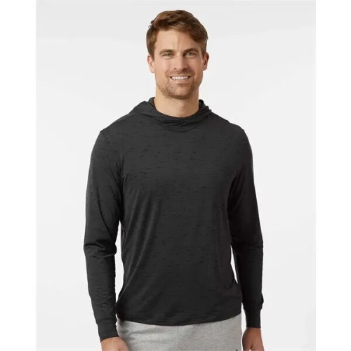 Adidas Men's Performance Hooded Long Sleeve T-Shirt