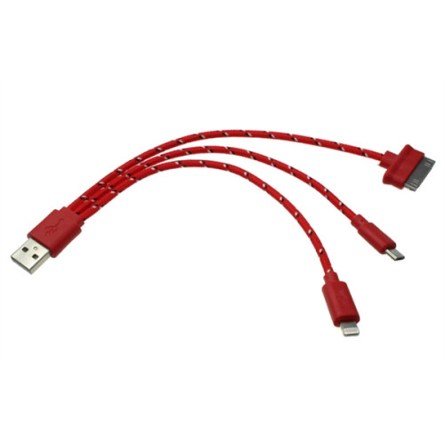 Retractable Multi-Adapter Charging Cable