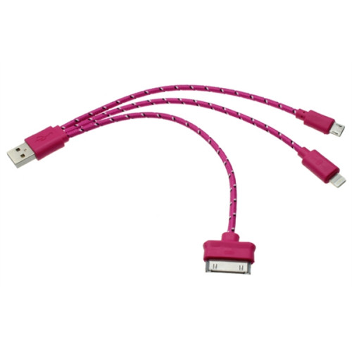 Retractable Multi-Adapter Charging Cable