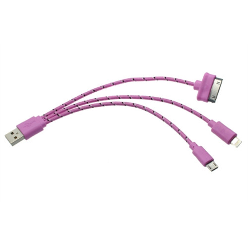 Retractable Multi-Adapter Charging Cable
