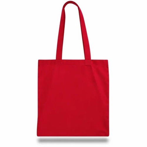 7 Oz. Cotton Canvas Tote Bag USA Decorated (15" X 16")