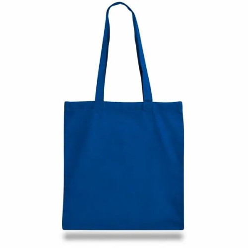 7 Oz. Cotton Canvas Tote Bag USA Decorated (15" X 16")
