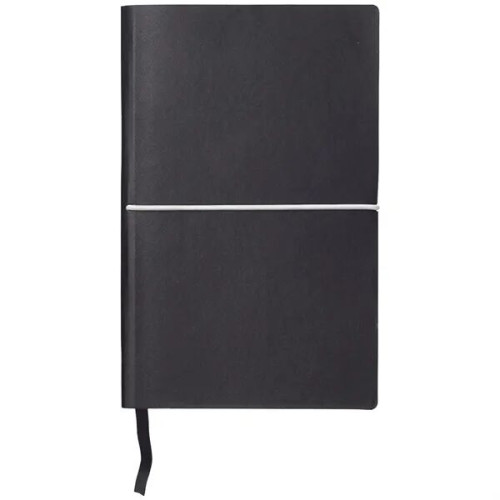 Softcover Notebook w/ Custom Imprint & Elastic Closing Band