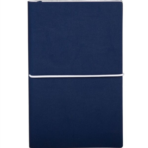 Softcover Notebook w/ Custom Imprint & Elastic Closing Band