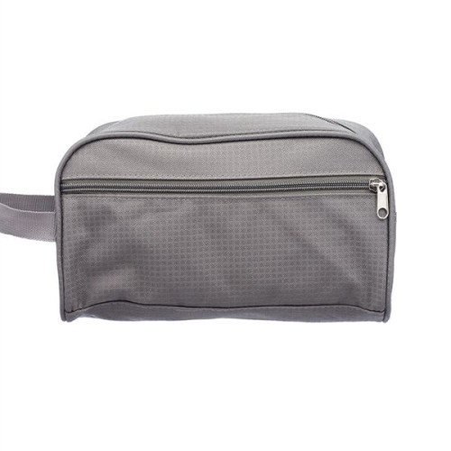 Classic Toiletry Bag w/ Handle & Side Zipper Pockets