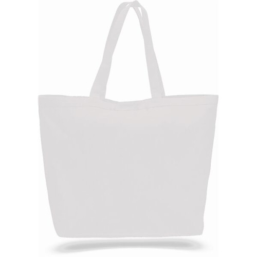 12 oz. Big Cotton Canvas Tote Bag USA Decorated (23" x 17")