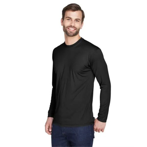 UltraClub Men's Cool & Dry Sport Long Sleeve Performance ...