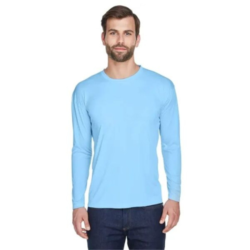 UltraClub Men's Cool & Dry Sport Long Sleeve Performance ...