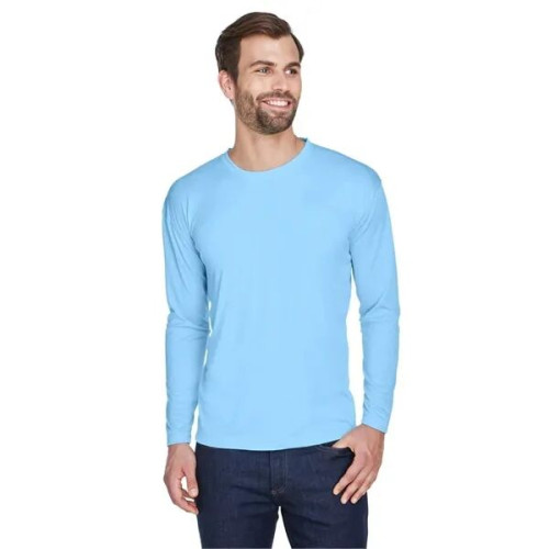 UltraClub Men's Cool & Dry Sport Long Sleeve Performance ...