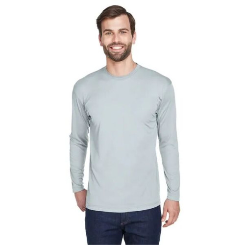 UltraClub Men's Cool & Dry Sport Long Sleeve Performance ...