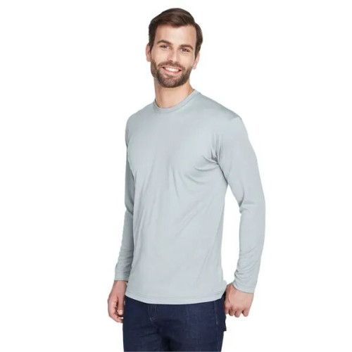 UltraClub Men's Cool & Dry Sport Long Sleeve Performance ...