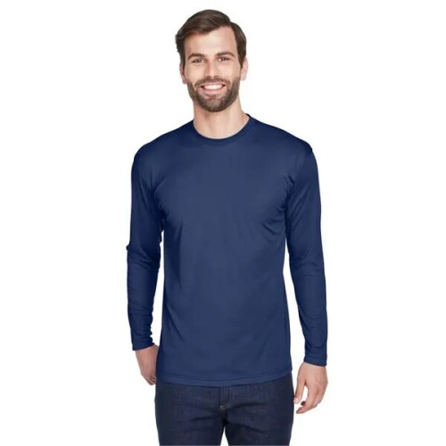UltraClub Men's Cool & Dry Sport Long Sleeve Performance ...