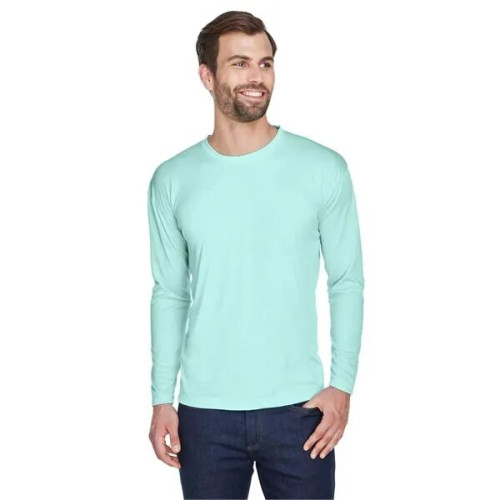 UltraClub Men's Cool & Dry Sport Long Sleeve Performance ...