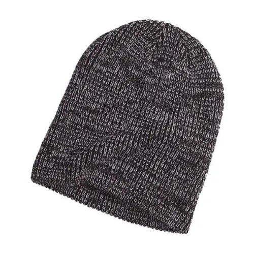 Big Accessories Ribbed Marled Beanie
