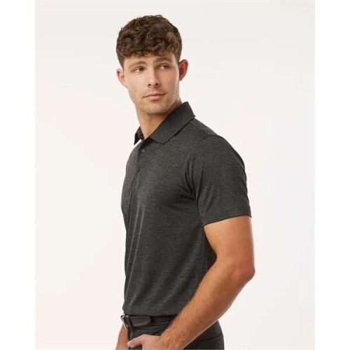 AllPro Men's Pro-Lock Performance Melange Polo