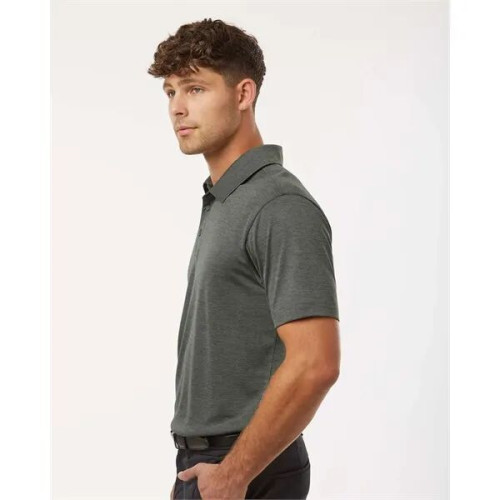 AllPro Men's Pro-Lock Performance Melange Polo