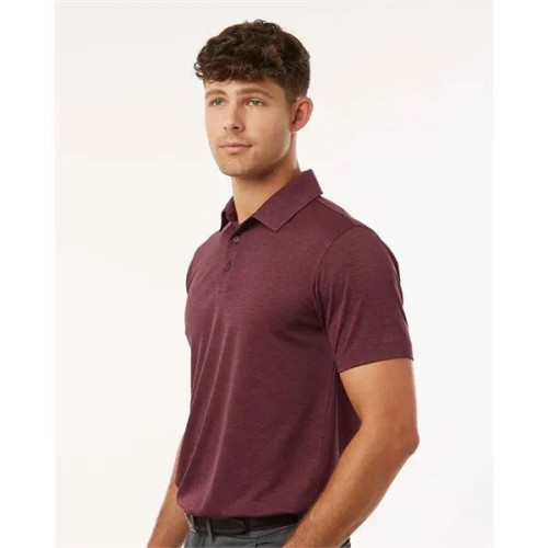 AllPro Men's Pro-Lock Performance Melange Polo